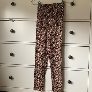 Aerie Leapord print leggings size S